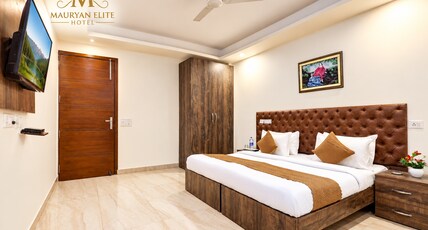 Mauryan Elite Hotel Qutab Minar Metro Station Room Type - Deluxe Room