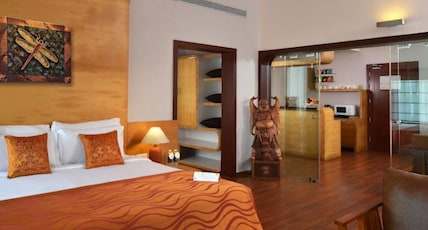 Gokulam Grand Turtle on the Beach Room Type - Signature Suite with Sea view and balcony Gokulam Grand Turtle on the Beach Room Type - Signature Suite with Sea view and balcony