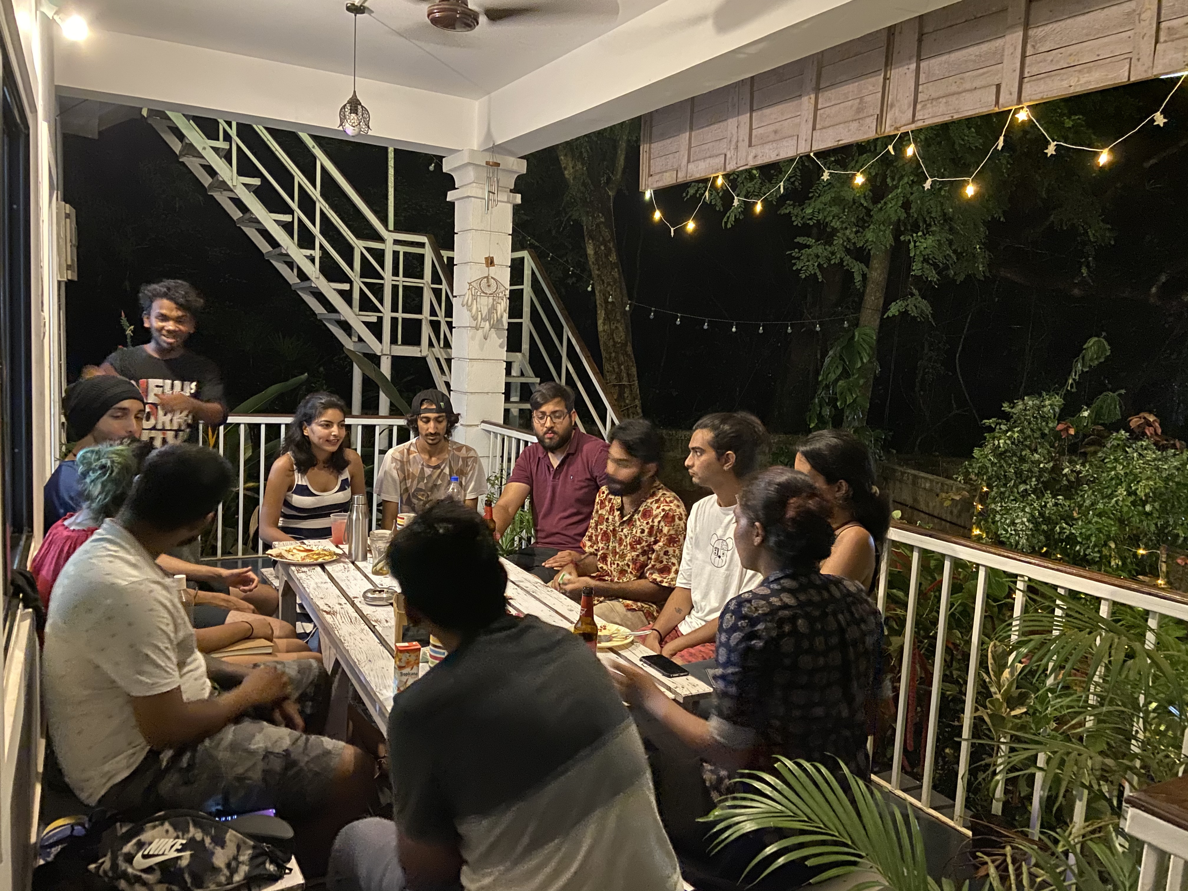 Rootsvilla Vagator- Longstays and coworking Hostel - Tap to explore photos