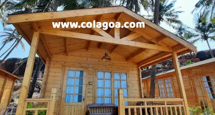 Cola Goa Beach Resort Room Type - Sea View Cottages with Jacuzzi