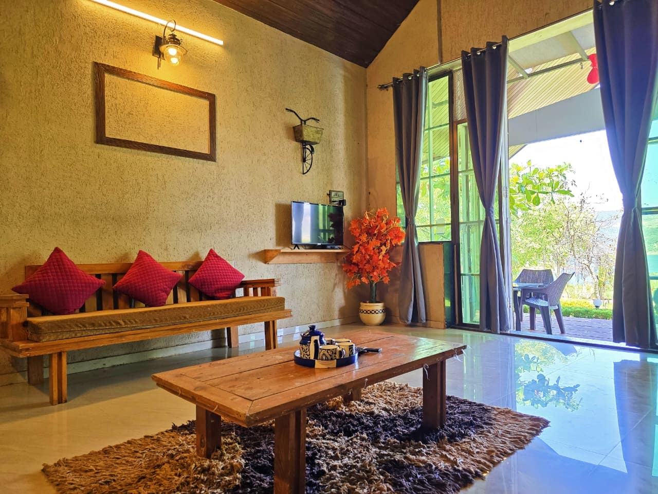 The Kasar House 3BHK Pawna Lake - Tap to explore photos