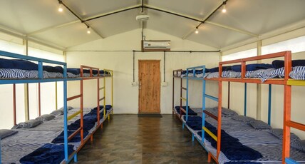 Statue of Unity Eco Camp Room Type - Cross Camp Group Stay Statue of Unity Eco Camp Room Type - Cross Camp Group Stay