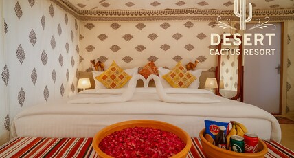 Desert Cactus Resort Room Type - Golden Sands Premium Tent