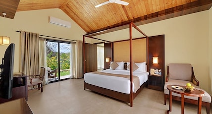 The Fern Sattva Resort Polo Forest, Series by Marriott Room Type - Hazel Suite, 1 King Bed The Fern Sattva Resort Polo Forest, Series by Marriott Room Type - Hazel Suite, 1 King Bed
