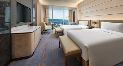 InterContinental Hotels CHONGQING RAFFLES CITY Room Type - 2 Double Classic City View InterContinental Hotels CHONGQING RAFFLES CITY Room Type - 2 Double Classic City View