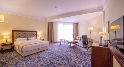 Ramada by Wyndham Almaty Room Type - City View Superior 1 King Bed Non-Smoking Room Ramada by Wyndham Almaty Room Type - City View Superior 1 King Bed Non-Smoking Room