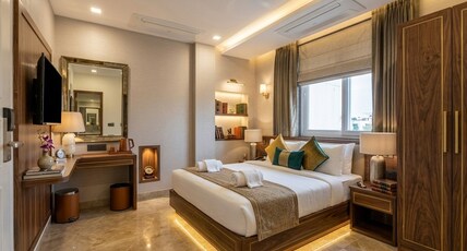 Hotel Mayur C R Park - Greater Kailash New Delhi Room Type - Deluxe Double with Balcony Room Hotel Mayur C R Park - Greater Kailash New Delhi Room Type - Deluxe Double with Balcony Room