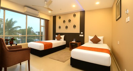 Central Courtyard Boutique Resort Room Type - Super Deluxe Twin Room (Limited Parking | Unmarried Couples Not Allowed)