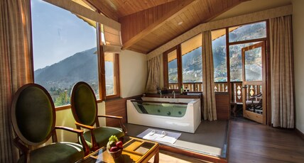 Ashapuri Village Resort & Banquet Room Type - Himalayan Jacuzzi (Rectangular) with Mountain View Ashapuri Village Resort & Banquet Room Type - Himalayan Jacuzzi (Rectangular) with Mountain View