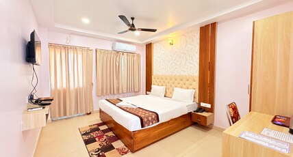 New Beach Resort Puri Near Marine Drive Rd Room Type - Deluxe Double City View