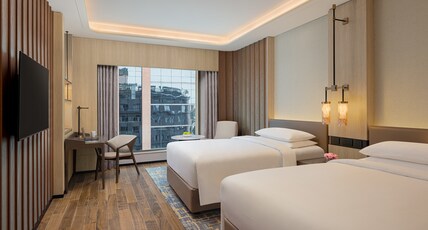 Marriott Executive Apartments Bengaluru UB City Room Type - Guest Room with 2 Twin Beds