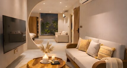 Vraksh Living Room Type - The Boho Suite