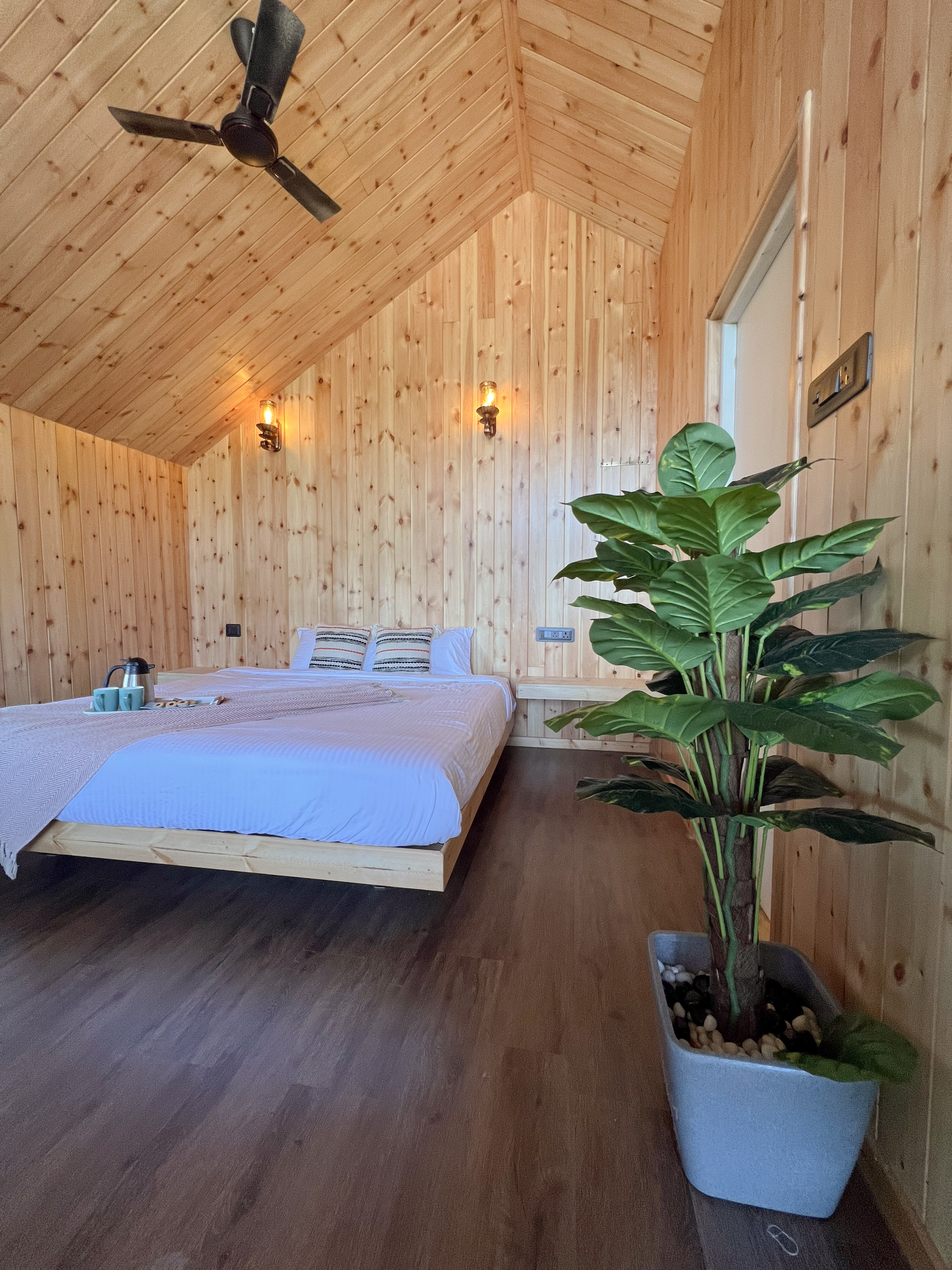 Rustic Cabin with Hill View | WanderNest - Tap to explore photos