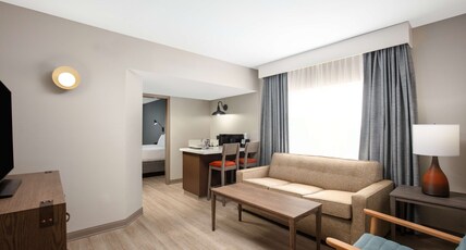 Best Western Plus King's Inn & Suites Room Type - Suite-1 King Bed, Non-Smoking, Sofabed, Balcony, Separate Living Area, Kitchenette, Walk In Shower, Best Western Plus King's Inn & Suites Room Type - Suite-1 King Bed, Non-Smoking, Sofabed, Balcony, Separate Living Area, Kitchenette, Walk In Shower,