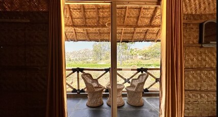 The King On The Rocks - Hampi Room Type - Deluxe Non AC Room with Garden View. The King On The Rocks - Hampi Room Type - Deluxe Non AC Room with Garden View.