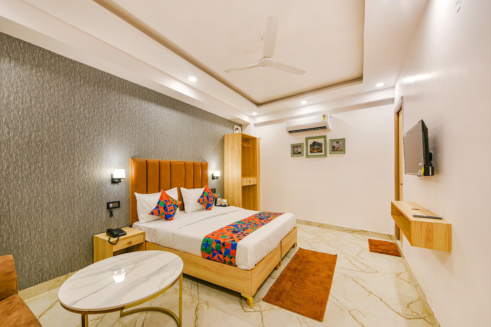 FabHotel Tree House - Nr. Yashobhoomi Convention Centre - Tap to explore photos