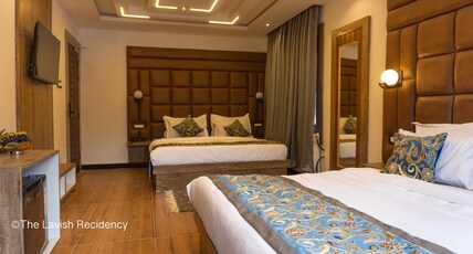 The Lavish Residency Room Type - Family Room with Balcony