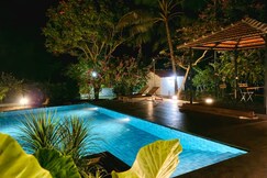 Orchid Villa Pickleball Court Pool Kashid Beach