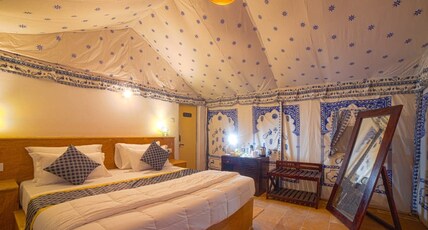 Wild Heritage Desert Camp | An Authentic Desert Stay in Jaisalmer Room Type - Swiss Tent with Air Cooler