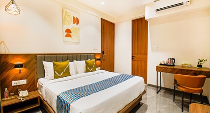 Palette Hotel And Residences by CheckIn, Baner Pune Room Type - Premium Room with Kitchenette and Balcony