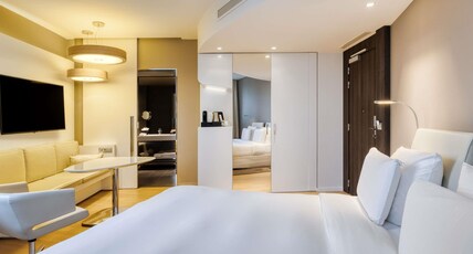 Pullman Brussels Centre Midi Room Type - DELUXE ROOM, 1 King Size Bed, City View