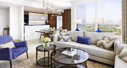 SOFITEL DUBAI THE OBELISK Room Type - 2 BEDROOM APARTMENT 1 King and 1 Twin SOFITEL DUBAI THE OBELISK Room Type - 2 BEDROOM APARTMENT 1 King and 1 Twin