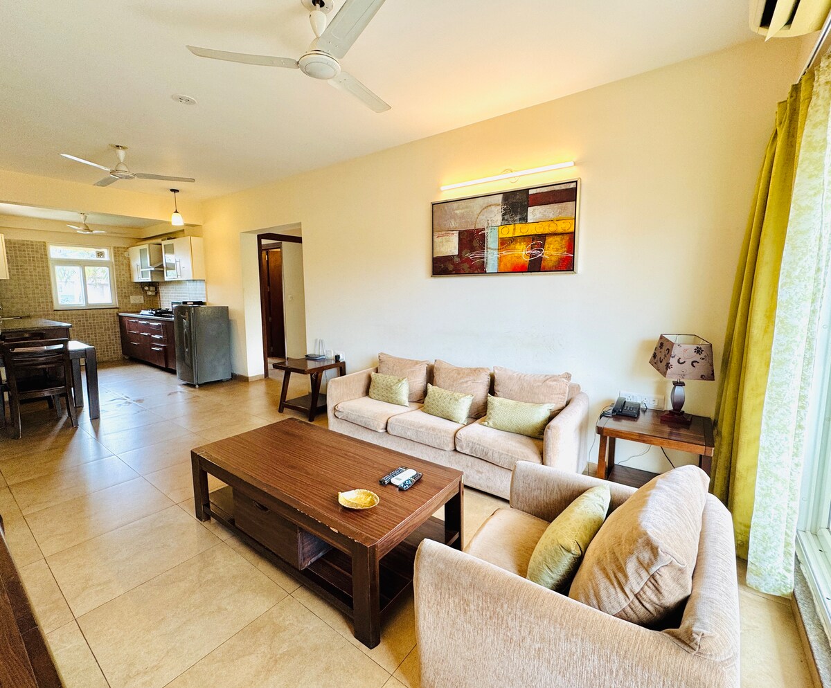 Marina 2bhk near Calangute beach - Tap to explore photos