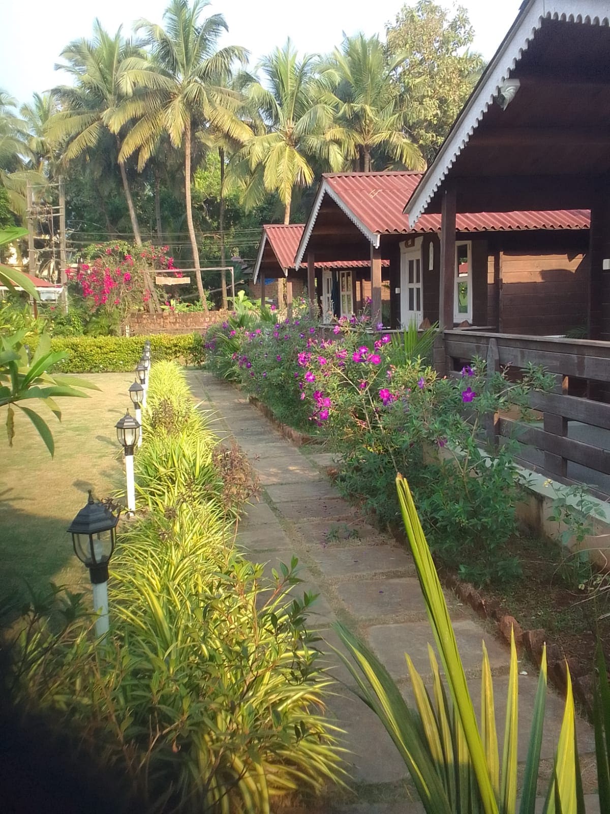 B R cottages about 200 meters to Patnem Beach - Tap to explore photos