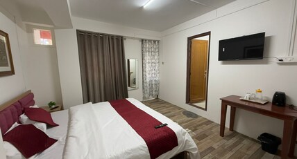 La Belleza Residency | Private Kitchen & Cafe Room Type - Deluxe Room with Private Kitchen Access