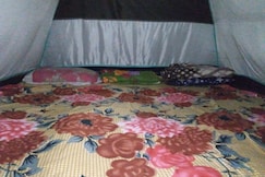 Tk tent river side camping