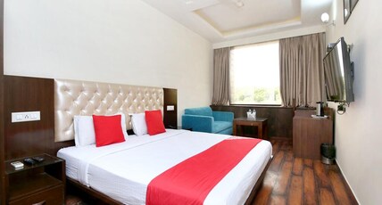 Hotel Candy Near Bestech | IISER | ISB, Airport Road, Mohali, Chandigarh Room Type - Deluxe Room with City View