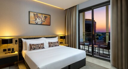 Millennium Place Mirdif Hotel Room Type - Junior Suite with One King Bed Millennium Place Mirdif Hotel Room Type - Junior Suite with One King Bed