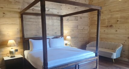 The Baagh Ananta Elite Room Type - Wooden Cottage with balcony