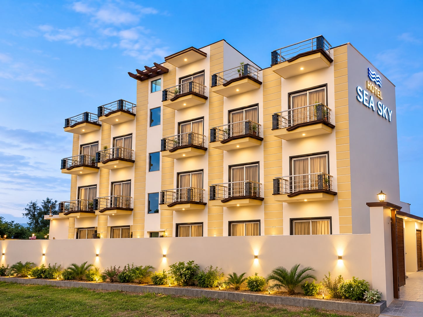 Hotel sea sky - Tap to explore photos