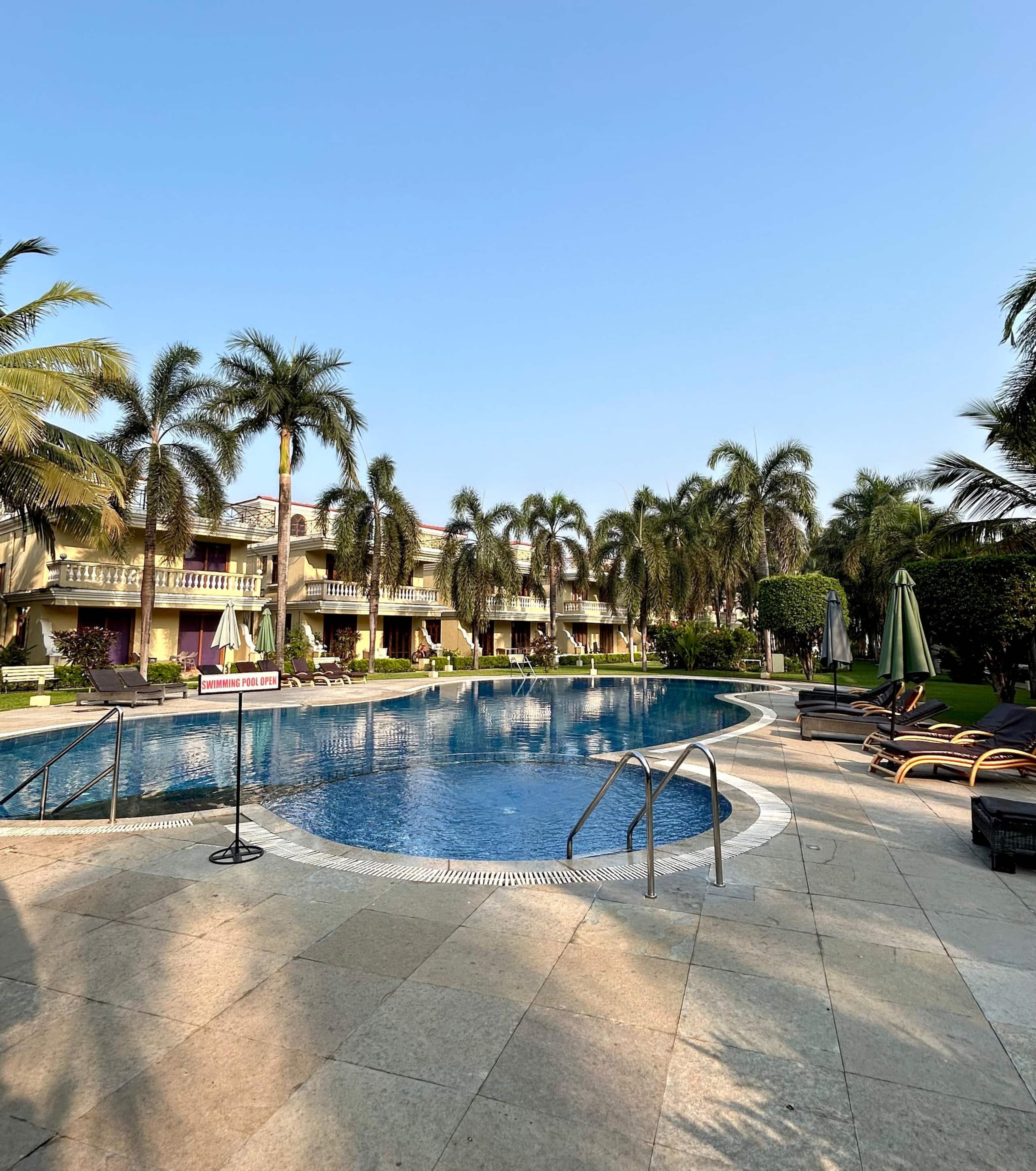 Poolside 2BHK Row House in Benaulim Goa - Tap to explore photos