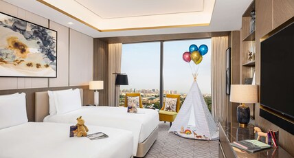 Waldorf Astoria Kuwait by Hilton Room Type - FAMILY CONNECTING DELUXE