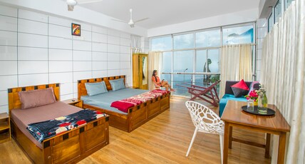 Chillax - Wood Greens Group Resorts Room Type - AC King room with Pool view