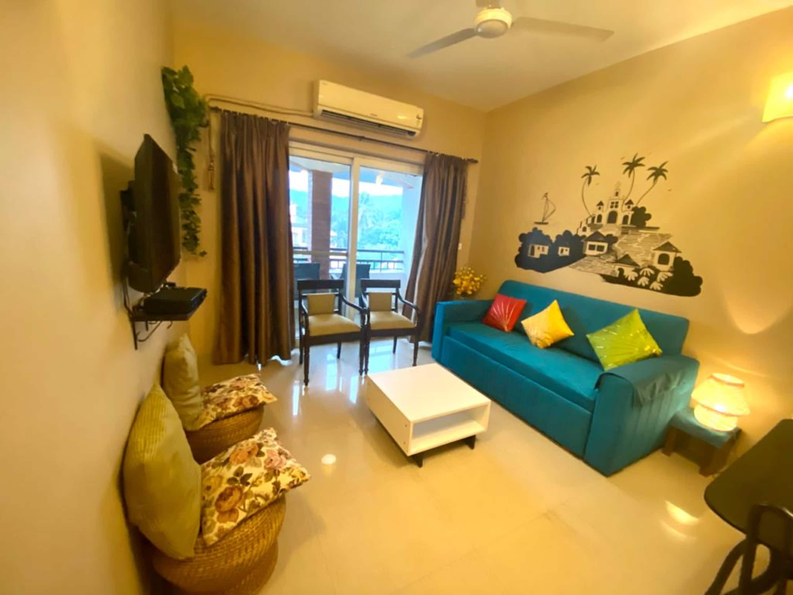 Cozy Arpora Apartment Escape to North Goa Vibes - Tap to explore photos