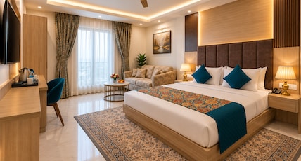 Hotel West End @ Delhi Airport By Luxury Group Room Type - PRIMIUM SUITE ROOM WITH CITY VIEW WITH AIRPORT PIC UP OR AIRPORT DROP Hotel West End @ Delhi Airport By Luxury Group Room Type - PRIMIUM SUITE ROOM WITH CITY VIEW WITH AIRPORT PIC UP OR AIRPORT DROP