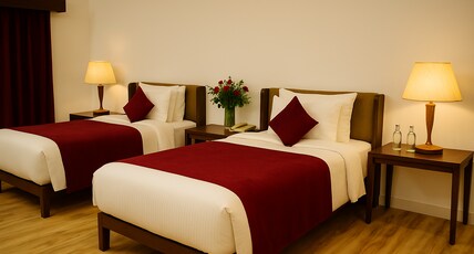 THE SULTAN RESORT Room Type - Luxury Room Twin with Balcony