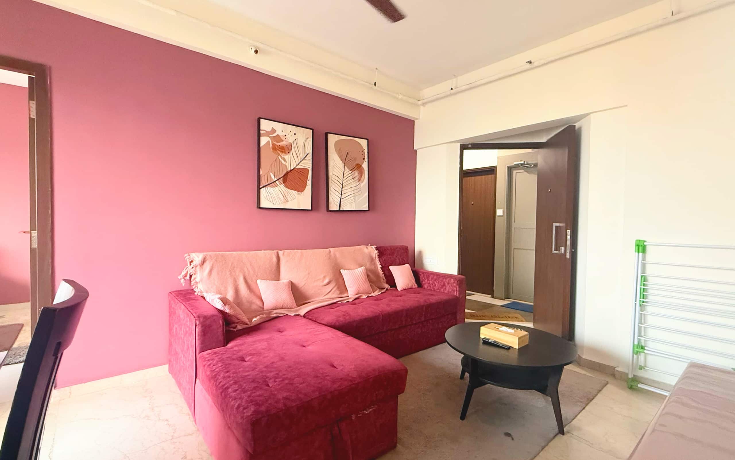 2bhk Near NESCO with great views higher floor - Tap to explore photos