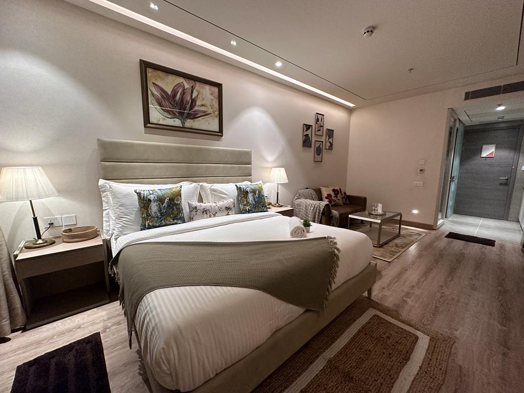 Luxury Studios by Sojourn Stays Gurugram - Tap to explore photos