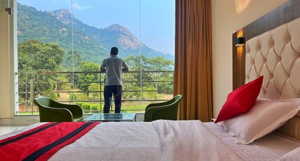 Palashgram Eco Resort Room Type - Hill View Executive Room with Free Wifi and Balcony