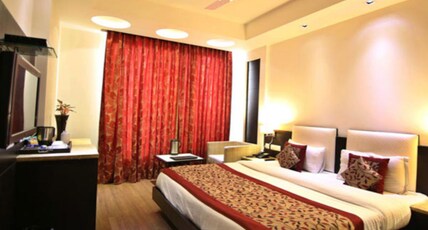 The Prime Balaji Deluxe @ New Delhi Railway Station Room Type - Deluxe Room