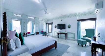 Amar Kothi | Bouitque Hotel | Near Lake Pichola Udaipur. Room Type - Suite Room Panoramic view with Terrace access