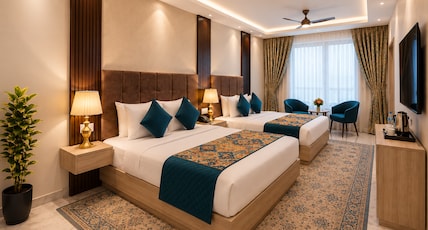 Hotel West End @ Delhi Airport By Luxury Group Room Type - TWIN BED ROOM Hotel West End @ Delhi Airport By Luxury Group Room Type - TWIN BED ROOM