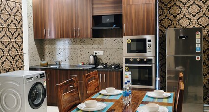 When In Gurgaon Service Apartments @Artemis Room Type - Family Studio with Kitchenette