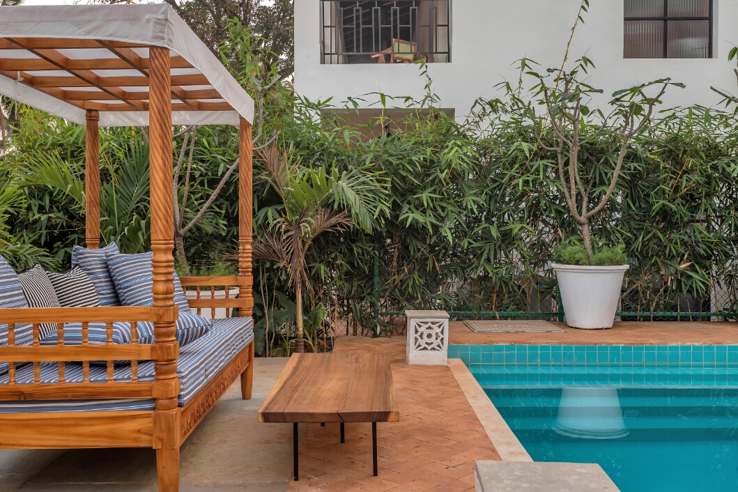 Hireavilla | Casa Brilhante - 4BHK Villa with Private Pool & Garden - Tap to explore photos