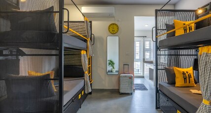 The Hosteller Bangalore, HSR Layout Room Type - Bed in 4 Bed Mixed Dormitory