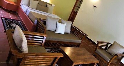 Mandaram villas Private rooms with common pool view 200m from Marari beach Room Type - Bedroom 1